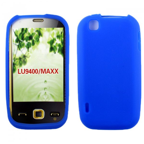 Wholesale LG Maxx MyTouch Silicone (Blue)
